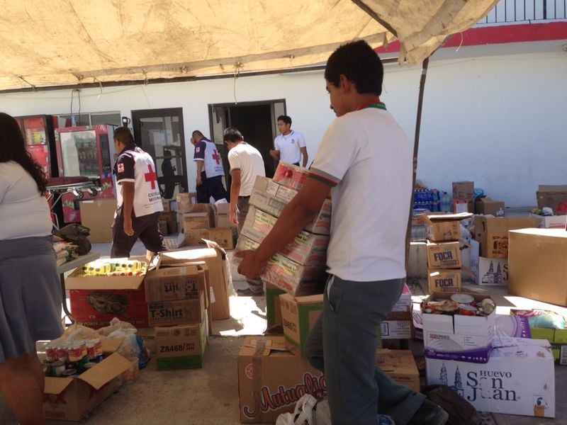 COBAT APOYA A DAMNIFICADOS CON COLECTA