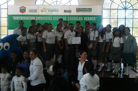 PLANTEL 13 CUAUHTÉMOC OBTIENE NIVEL LÍDER AMBIENTAL