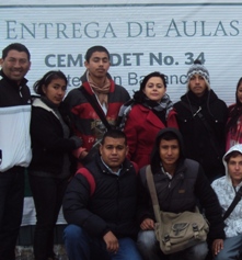 ENTREGA DE AULAS DEL CEMSADET 34 EXTENSIÓN BARRACÓN