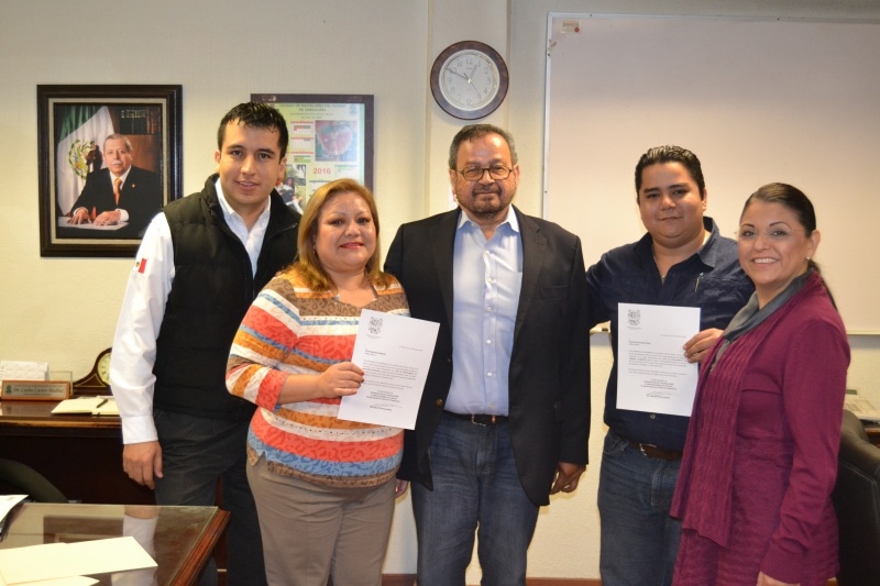 Se entregan nombramientos a la Administración Central del Colegio de Bachilleres del Estado de Tamaulipas