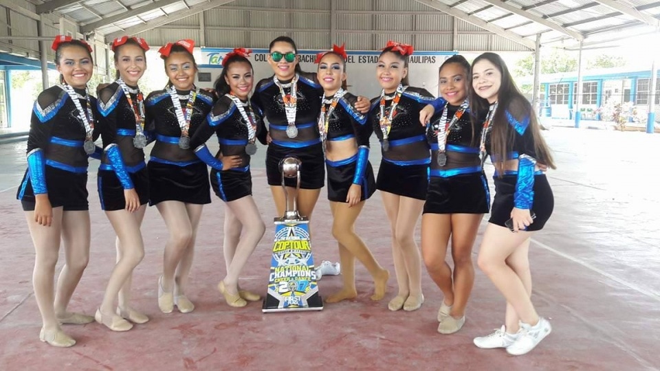 Gana grupo de animación del Plantel 02 Matamoros destacados premios en Competencia COP TOUR Mazatlán.