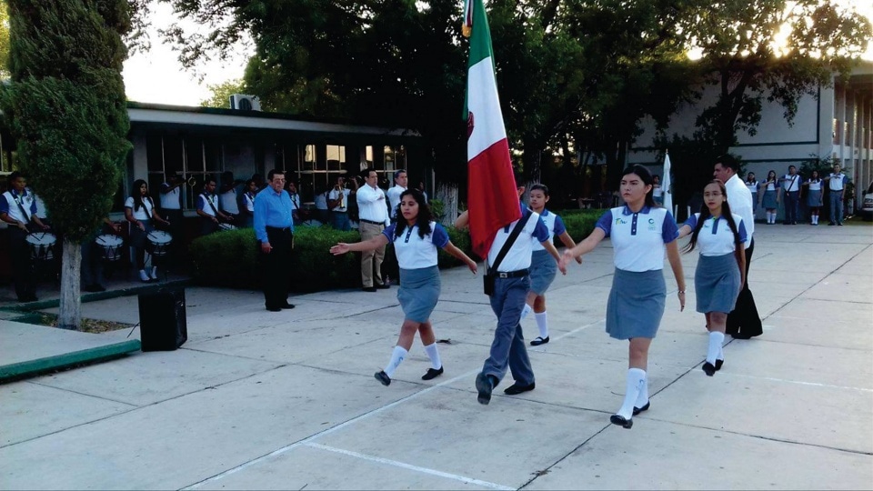 Arranque de Ciclo Escolar 2017B – 2018A  en  Colegio de Bachilleres del Tamaulipas.