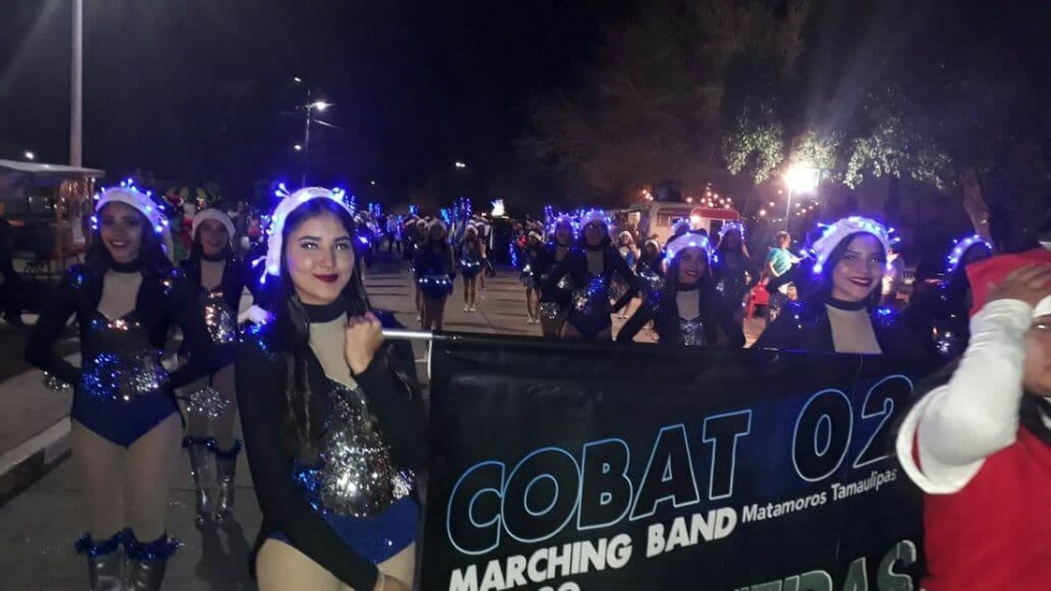 SE LLEVA ACABO DESFILE NAVIDEÑO 2017 EN EL MUNICIPIO DE MATAMOROS