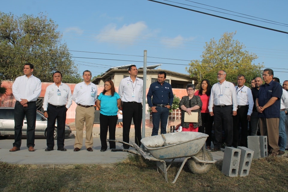 “INCIA OBRA DE BARDA PERIMETRAL EN EL PLANTEL 05 VICTORIA, DE COBAT”