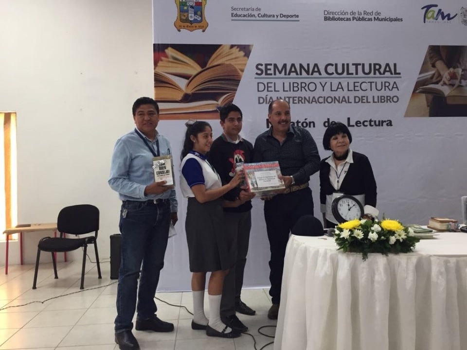 PLANTEL 20, CELEBRA SEMANA DEL LIBRO, LECTURA Y DERECHOS DE AUTOR