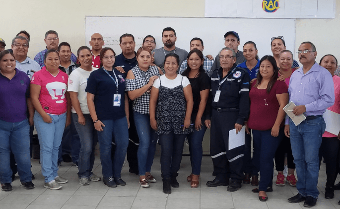 CAPACITACIÓN DE PRIMEROS AUXILIOS EN PLANTEL 18 NUEVO LAREDO