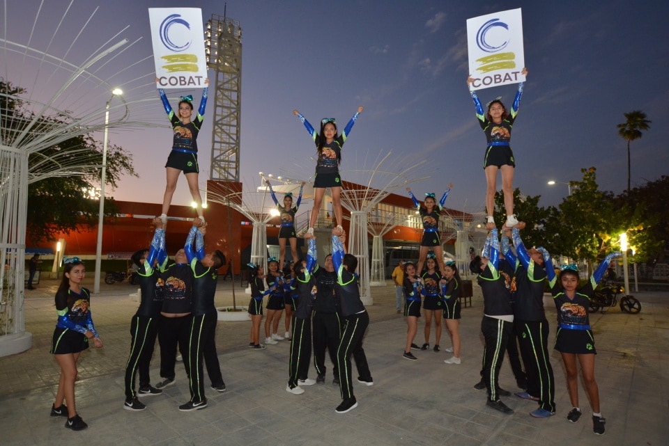 PARTICIPA COBAT JAGUARES EN MEDIO TIEMPO DEL ENCUENTRO CORRECAMINOS – MONARCAS