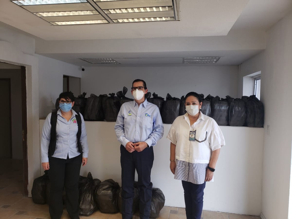 Jóvenes Bachilleres se unen para apoyar a damnificados en Reynosa