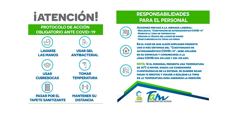 PROTOCOLO DE ACCIÓN OBLIGATORIO ANTE COVID-19