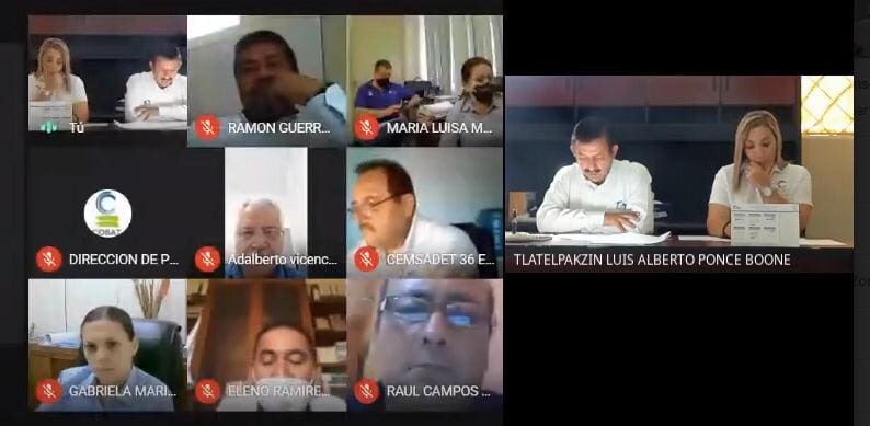 SE LLEVAN A CABO VIDEOCONFERENCIAS PARA CONFORMAR LOS CONSEJOS ESCOLARES DE PARTICIPACIÓN SOCIAL EN COBAT