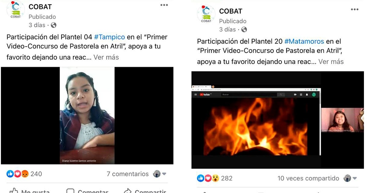 FELICITAMOS A LOS GANADORES DEL PRIMER VIDEO-CONCURSO PASTORELA EN ATRIL DE COBAT