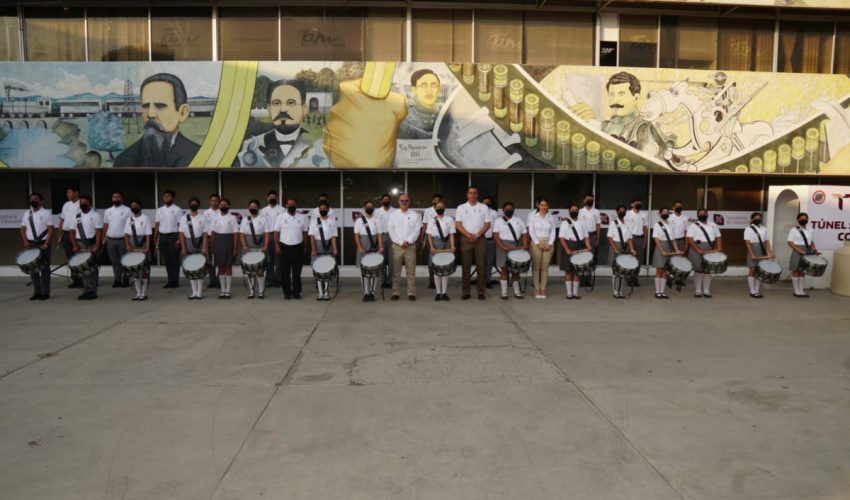 Participa COBAT en Ceremonia Cívica de la Secretaria de Educación en Tamaulipas